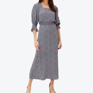Floral Print Phase Eight Dress - Midi - UK Size 8